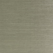 Lillian August Grey Grasscloth Wallpaper