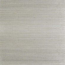 Lillian August Natural Grasscloth Medium Grey Wallpaper
