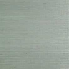 Lillian August Natural Grasscloth Blue Sage Wallpaper