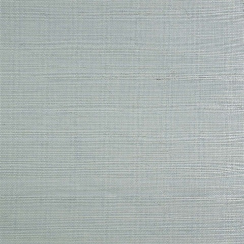 Lillian August Natural Grasscloth Seafoam Wallpaper