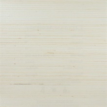 Lillian August Off-White Grasscloth Wallpaper