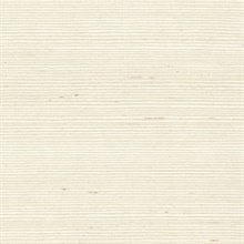 Lillian August Off-White Grasscloth Wallpaper