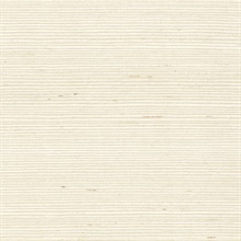 Lillian August Off-White Grasscloth Wallpaper