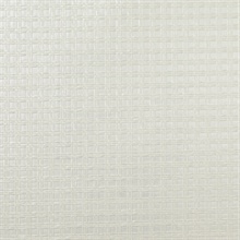 Lillian August Off-White Grasscloth Wallpaper