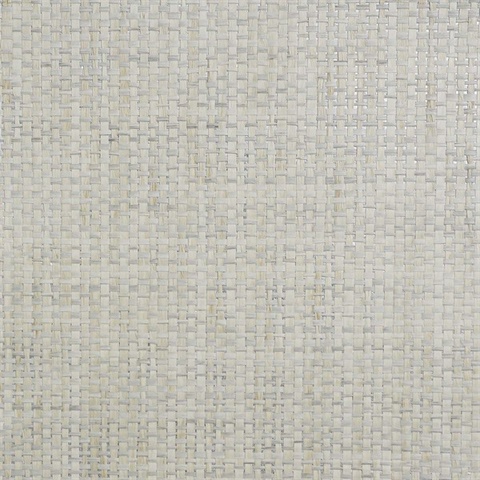 Lillian August Paperweave Cool Linen Wallpaper