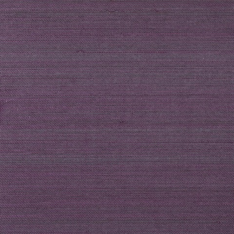 Lillian August Purple Grasscloth Wallpaper