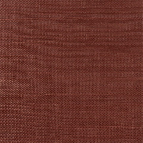 Lillian August Red Grasscloth Wallpaper