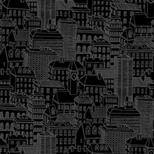Limelight Black City Wallpaper