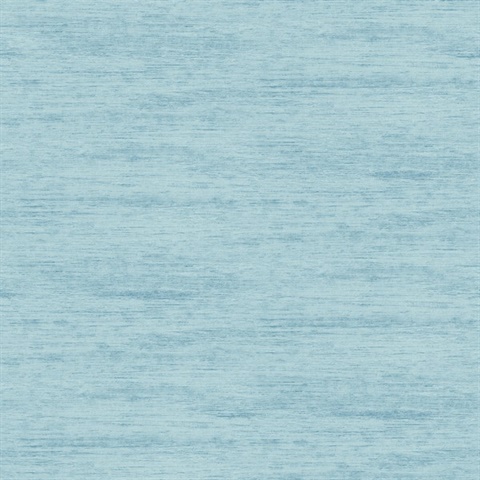 Lindsay Aqua Vertical Faux Chenille Fabric Weave Wallpaper