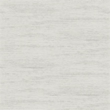 Lindsay Light Grey Vertical Faux Chenille Fabric Weave Wallpaper