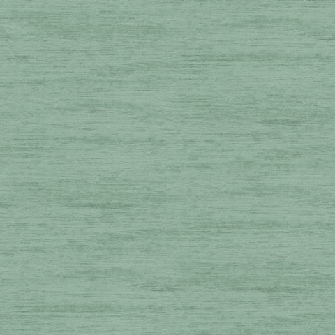 Lindsay Teal Vertical Faux Chenille Fabric Weave Wallpaper