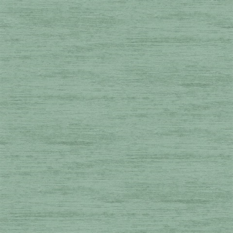 Lindsay Teal Vertical Faux Chenille Fabric Weave Wallpaper