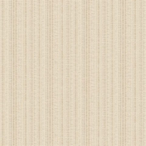 Line In The Sand Ash Woven Stripe Wallpaper