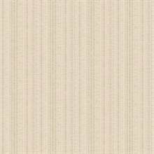 Line In The Sand Ash Woven Stripe Wallpaper