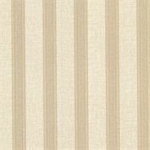 Lineage Beige Stripe Wallpaper