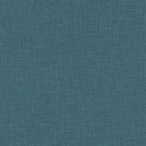 Linen 54 Mallard Teal Aqua & Teal Commercial Wallpaper