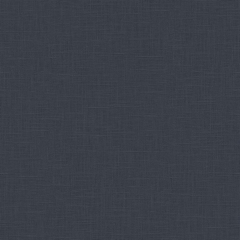 Linen 54 Regal Blue Commercial Wallpaper