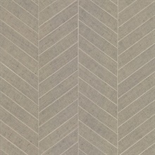 Atelier Herringbone Linen Wallpaper