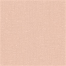 Linen Blush Effect Textured Solid Crosshatch Wallpaper