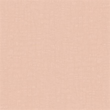 Linen Blush Effect Textured Solid Crosshatch Wallpaper