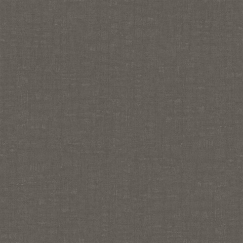 Linen Charcoal Effect Textured Solid Crosshatch Wallpaper