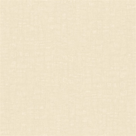 Linen Cream Effect Textured Solid Crosshatch Wallpaper