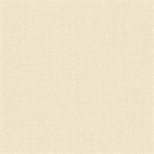 Linen Cream Effect Textured Solid Crosshatch Wallpaper
