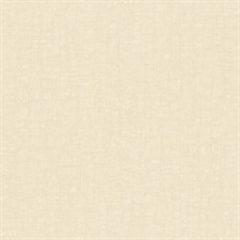 Linen Cream Effect Textured Solid Crosshatch Wallpaper