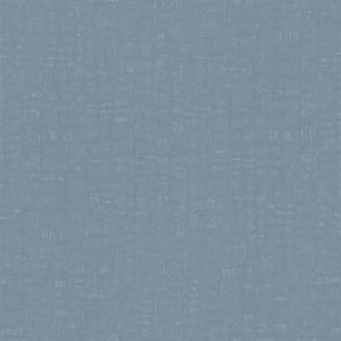 Linen Denim Effect Textured Solid Crosshatch Wallpaper