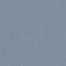 Linen Denim Effect Textured Solid Crosshatch Wallpaper