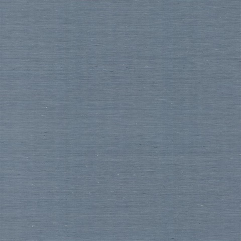 Linen Levels Indigo Wallpaper