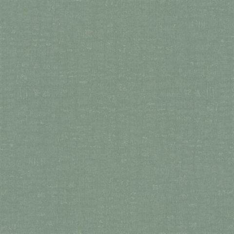 Linen Sage Effect Textured Solid Crosshatch Wallpaper