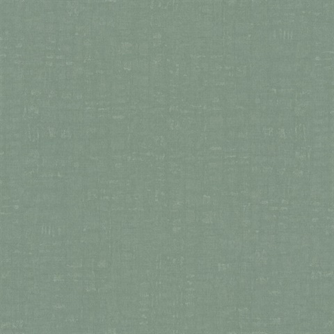 Linen Sage Effect Textured Solid Crosshatch Wallpaper