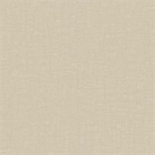 Linen Taupe Effect Textured Solid Crosshatch Wallpaper