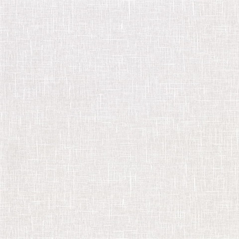 Linville Light Grey Faux Linen Wallpaper