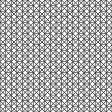 Lisbeth Black & White Geometric Lattice Wallpaper