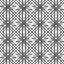 Lisbeth Black & White Geometric Lattice Wallpaper