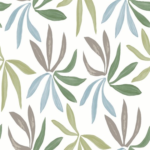 Little Garden Alpine & Sky & Silver Wallpaper