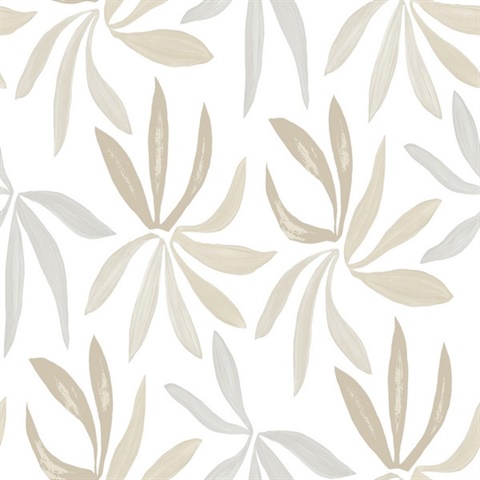 Little Garden Neutral & Pearl Wallpaper