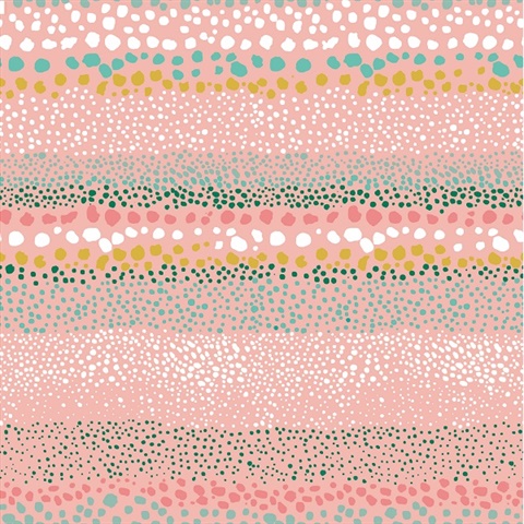 Pink Modern Dots Wallpaper