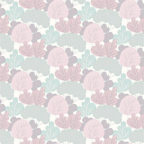 Little Woods Blush Wallpaper