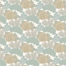 Little Woods Neutral Wallpaper