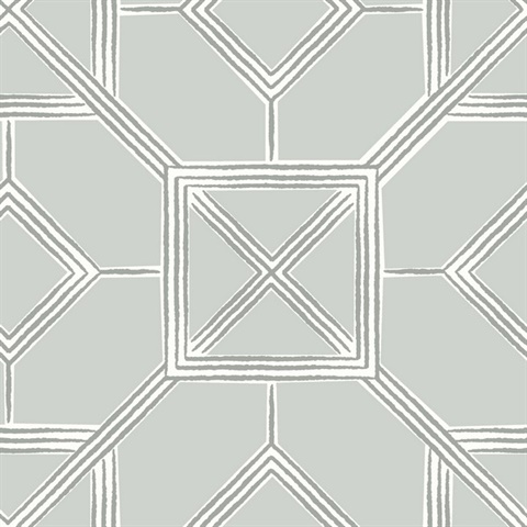 Livia Grey Trellis Wallpaper