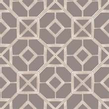 Livia Mauve Trellis Wallpaper