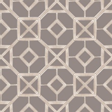 Livia Mauve Trellis Wallpaper