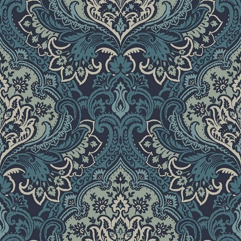 Logan Liberty Damask Wallpaper