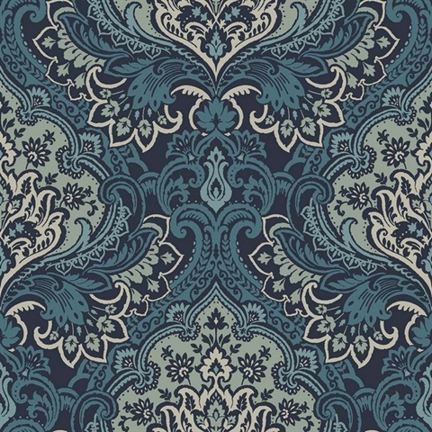 Logan Liberty Damask Wallpaper