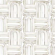 Lolly Beige Arches Wallpaper
