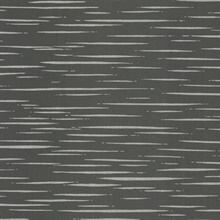 Longitude Charcoal Striated 54" Commercial Grade Wallpaper