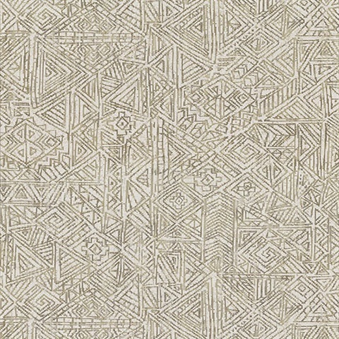 Longmont Bone Global Geometric Wallpaper